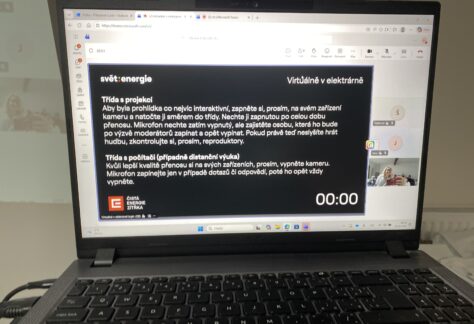 Projekt VIRTUÁLNĚ V ELEKTRÁRNĚ