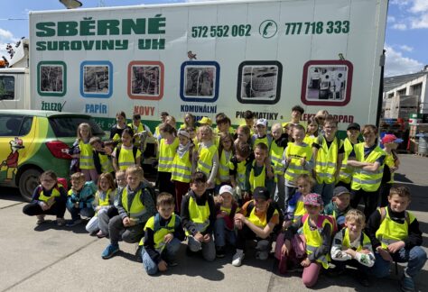 Exkurze ve Sběrných surovinách